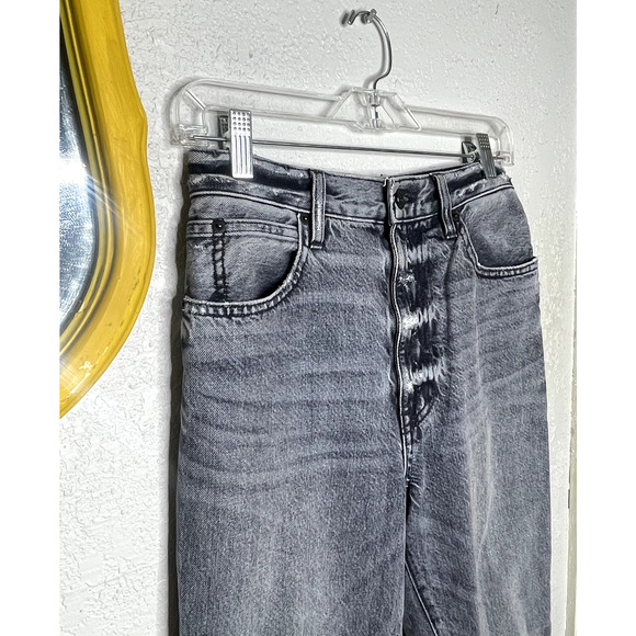 SLVRLAKE Beatnik Ultra High Rise Slim Rigid 90’s Mom Jean in Moonlight Size 27 - Picture 8 of 10
